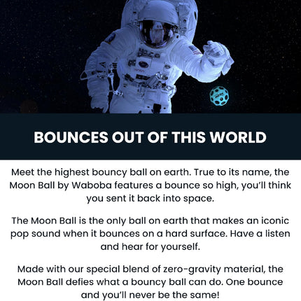 Gradient Moon Balls 2-Pack – Super Bouncy Wall Balls for Kids & Teens