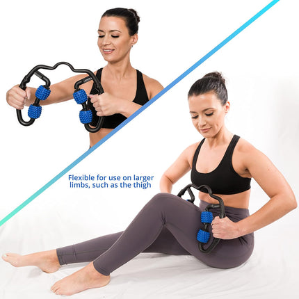 Trigger Point Pressure Roller for Tennis Elbow & Deep Tissue Muscle Relief