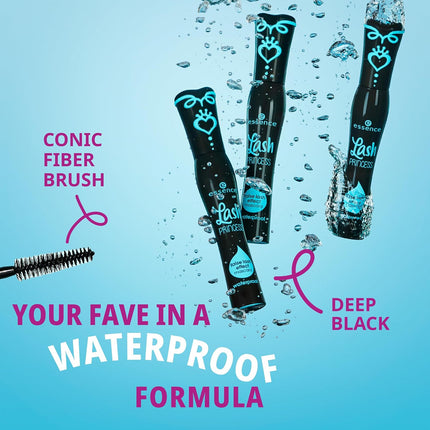 Lash Princess Waterproof Mascara Duo, False Lash Effect, Volumizing & Lengthening, Black, 2PK