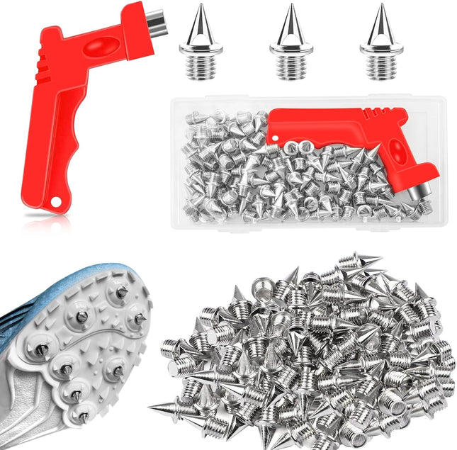 90PCS Running Shoe Spikes – 1/4" Track & Cross Country Stainless Steel