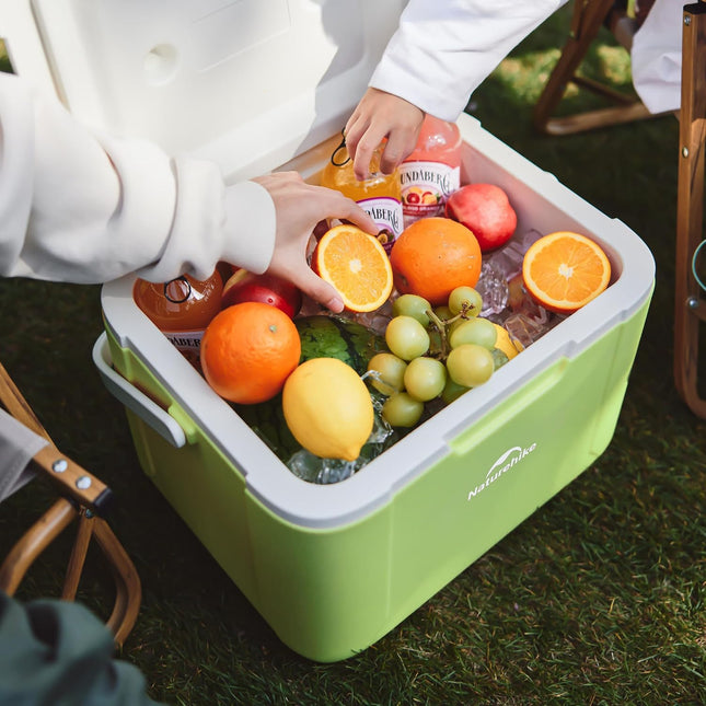 Hard Cooler Ice Chest, Insulated Outdoor Portable Cooler for Camping & Fishing