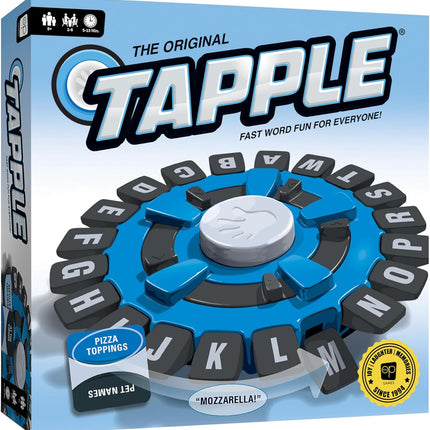 Original TAPPLE Family Word Game Fast Pace Category Game Ages 8+ 2-8 Players
