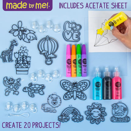 Paint Your Own Suncatchers Craft Kit Kids DIY Window Art Arts and Crafts Set