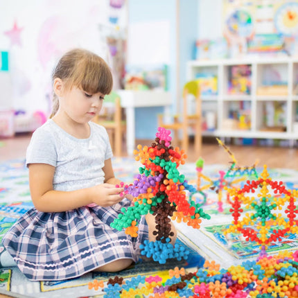 200-Piece STEM Building Blocks – Educational Interlocking Discs for Kids 3+