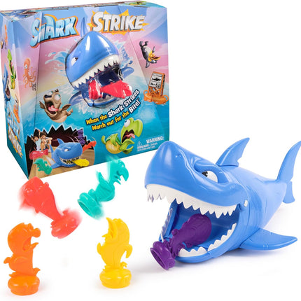 Shark Strike Bowling Game with Jaw-Chomping Action for Kids Ages 5+