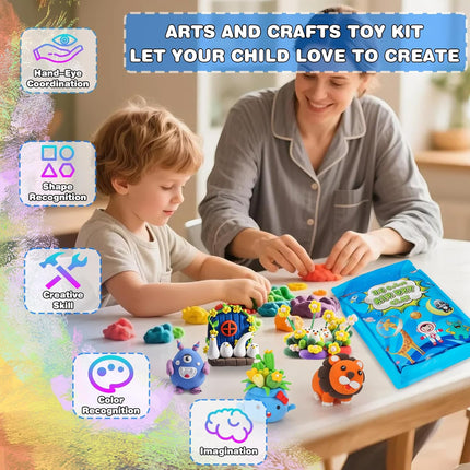 Air Dry Clay – 36 Colors Magic Foam DIY Molding Clay for Kids