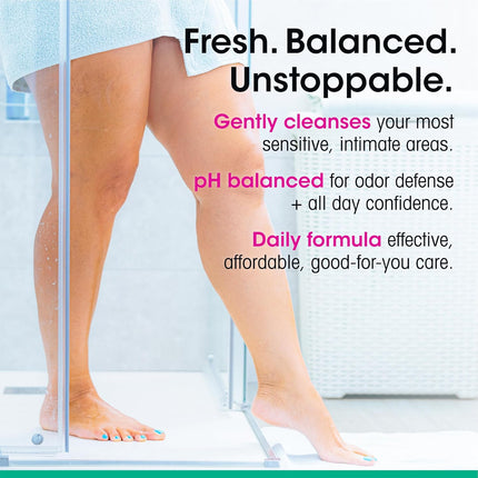 Daily Feminine Wash – pH Balanced with Tea Tree Oil & Prebiotics, 6 oz
