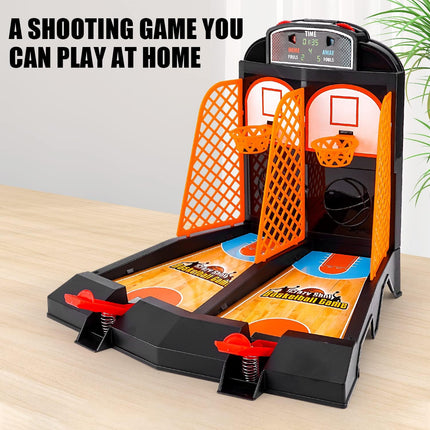 Tabletop Mini Basketball Game Desk Toy for Kids Birthday Gift Ages 8+