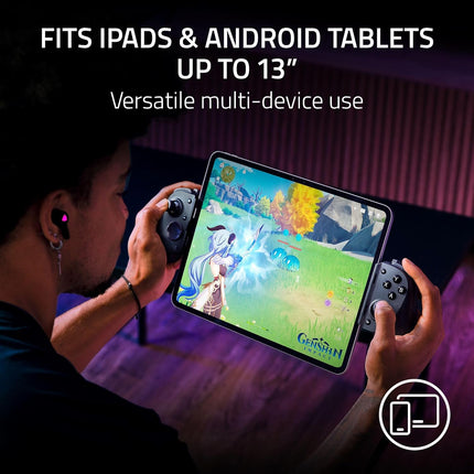 Kishi V3 Pro XL Controller for Tablets up to 13 Inch with Dual Back Buttons