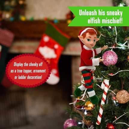 Poseable Christmas Elf Dolls – Adorable Shelf Sitters for Your Home
