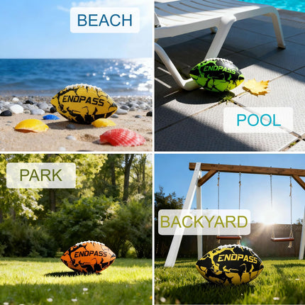 Water Sports Football Non Slip Ball for Beach Pool Outdoor Team Games