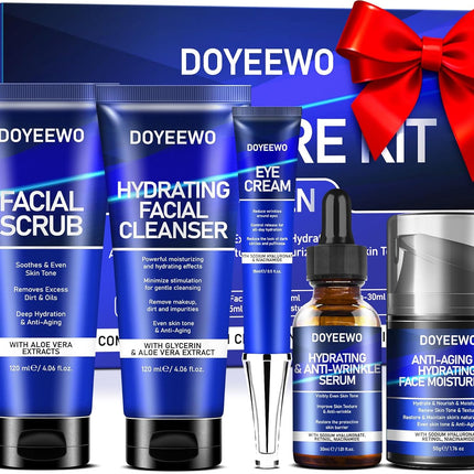 Men’s Skincare Kit – Hydrating, Firming & Anti-Aging Facial Routine