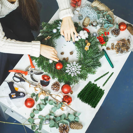 100PCS 4 Inch Christmas Ornament Hooks Hangers Twist Ties for Tree Garland