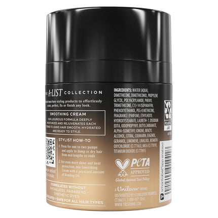 Smoothing Hair Cream – A-List Collection, Deep Hydration, 3.04 fl oz