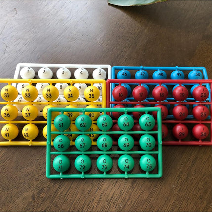 Deluxe Bingo Game Set Metal Cage 500 Chips 100 Cards 75 Balls Party Game