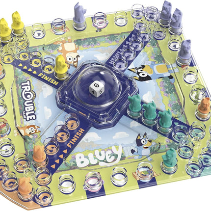 Bluey Trouble Board Game, Fun Family Game for Kids 5+ (Amazon Exclusive)