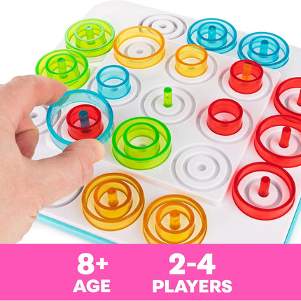 Spin Master Otrio Classic Strategy Game for Family Game Night Ages 8+