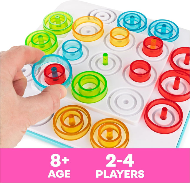 Spin Master Otrio Classic Strategy Game for Family Game Night Ages 8+