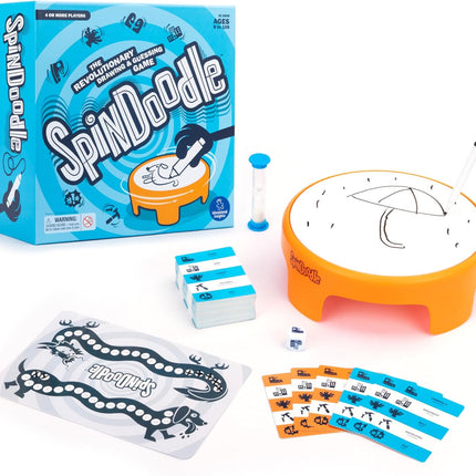 Spindoodle Quick Drawing Game Guess Sketch Family Game Night Ages 8+