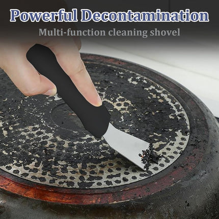 2-Pack Stainless Steel Scrapers, Griddle, Grill, Stove & Kitchen Cleaning Tools