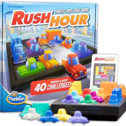 Rush Hour Traffic Jam Logic Game, STEM Toy for Kids 8+, Reasoning Skills