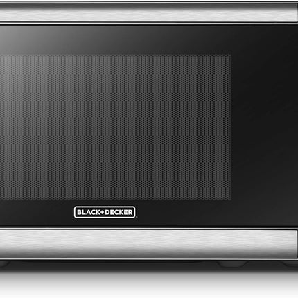 EM720CB7 Digital Microwave Oven 700W Stainless Steel with Child Safety Lock