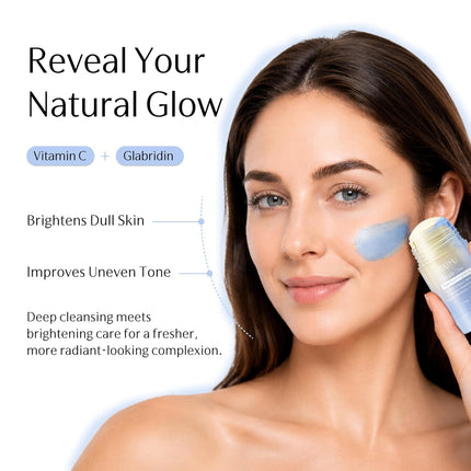 Bentonite Clay Mask Stick 1.41oz, Kaolin Tea Tree Vitamin C Pore Refining Mask
