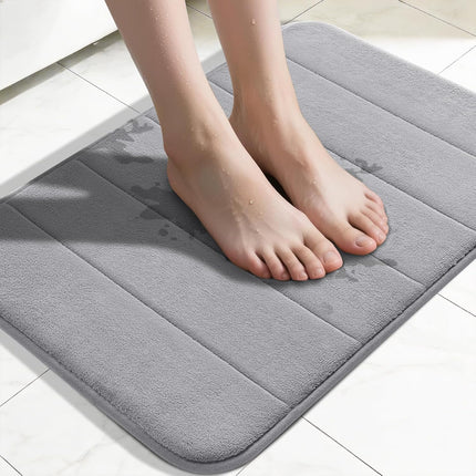 Super Soft Memory Foam Bath Mat – Non-Slip, Absorbent, Home Bathroom Rug