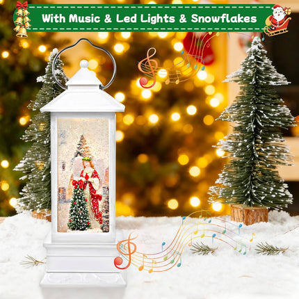 Christmas Water Lantern – LED Music Lantern for Girls, Women & Home Decor