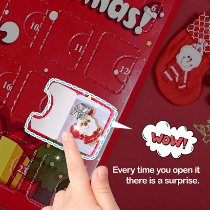 Christmas Advent Calendar 2025 – DIY Charm Bracelet Kit for Kids & Teens