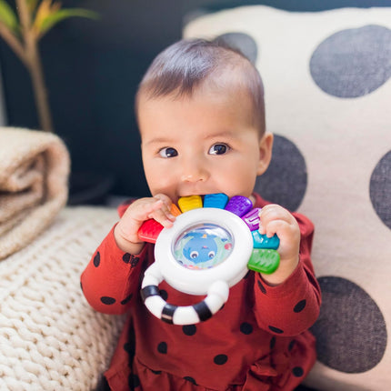 Baby Einstein Outstanding Opus Octopus Toy – Rattle, Teether & Sensory Fun