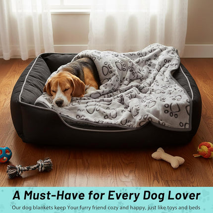 Premium Soft Washable Dog Blanket, 40"x32" – Cat Blanket for Small to Large Pets