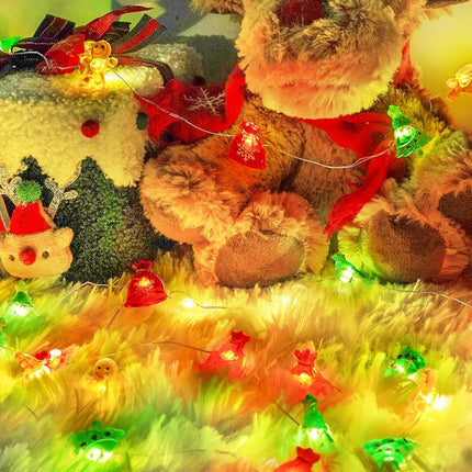 10FT 30 LED Christmas Fairy Lights – Battery Operated with Remote & Timer