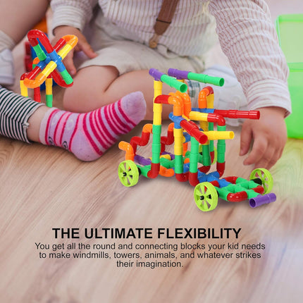 Building Blocks Toy Kit for Kids Educational Preschool Construction Set