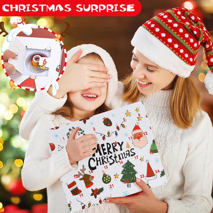 Christmas Advent Calendar Bracelets 2025 – 24-Day Xmas Countdown DIY Jewelry Making Kit