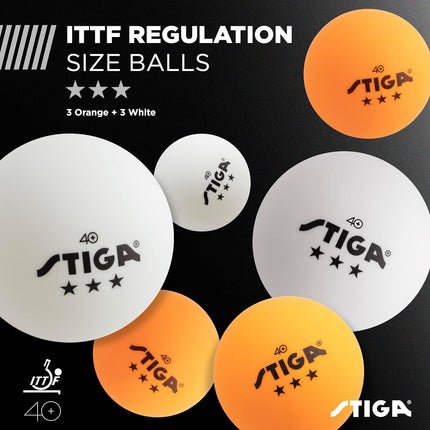 Table Tennis Set 2/4 Player Rackets 3 Star Balls 5 Ply Blade USATT Approved