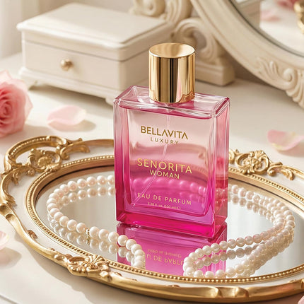 BellaVita Luxury Senorita Woman Eau de Parfum 100ml Fruity Floral Perfume for Women