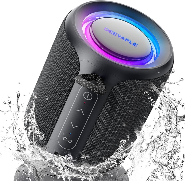 Bluetooth Speaker, IP67 Waterproof, 15W Stereo, TWS, 2500mAh, Portable