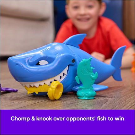 Shark Strike Bowling Game with Jaw-Chomping Action for Kids Ages 5+