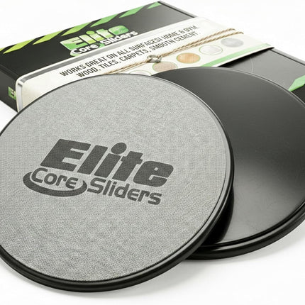 Core Workout Sliders – Portable 2-Pack for Abs, Legs & Full Body Exercise
