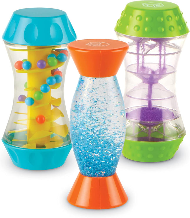 Sensory Trio Fidget Tubes Calming Toys for Toddlers Classroom Quiet Time