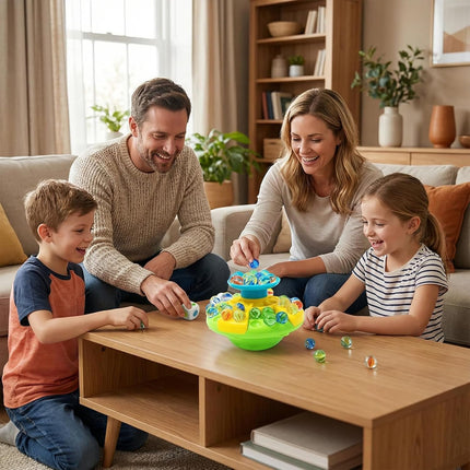 Wobble Marble Balance Game – Educational Family Toy for Kids 6+ (3-Tier)