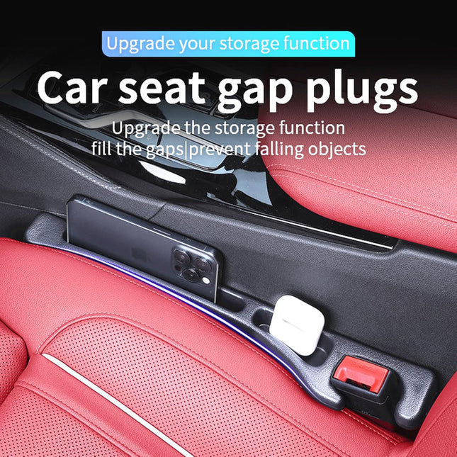 2-Pack Car Seat Gap Guard Insert – Prevents Items from Falling with No-Drop Crevice Blocker