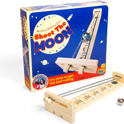 Shoot The Moon Strategy Game – Family Balance Ball Game with Metal Ball