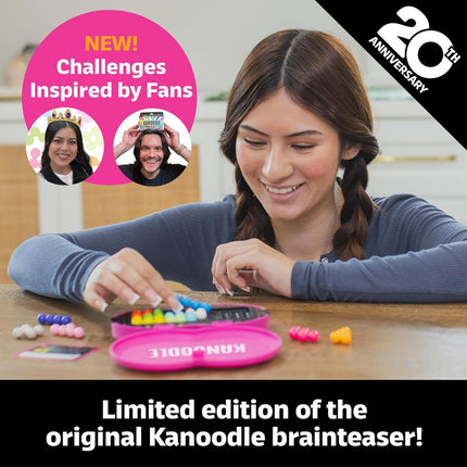 Kanoodle Fan Edition 20th Anniversary Magenta Brain Teaser Puzzle Game