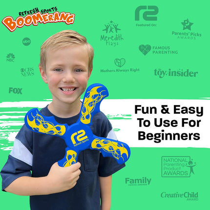 Fun Boomerang for Kids – Soft Outdoor Toy, Best Gift for Ages 6–12
