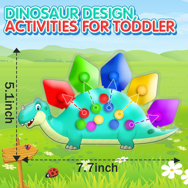 Fine Motor Color Sorting Toy – Autism, Preschool, Travel & Classroom Fun