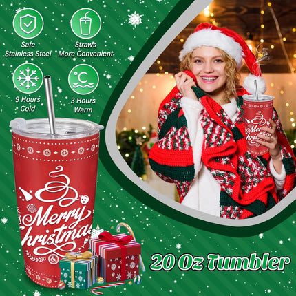Christmas Gifts for Her 2024 – Unique Gift Basket with 20 oz Tumbler for a Special Xmas Surprise