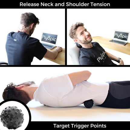 Massage Ball Set for Deep Tissue Therapy, Trigger Points & Muscle Relief