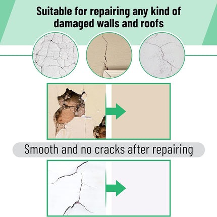 16pcs Drywall Repair Kit – Wall Patch Kit for Holes, Cracks & Damage Repair
